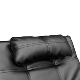NNEVL Chaise Longue with Pillow Black Faux Leather