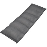 NNEVL Folding Floor Longue Grey Fabric
