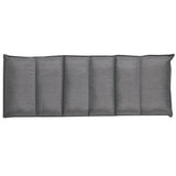 NNEVL Folding Floor Longue Grey Fabric