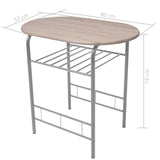 NNEVL Breakfast Bar Set MDF