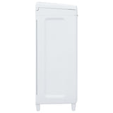 NNEVL Garden Dustbin with 3 Bags Dark Grey 65x38x102 cm