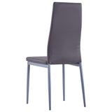 NNEVL Seven Piece Dining Set Grey