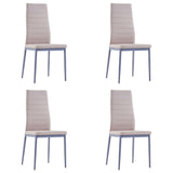 NNEVL Five Piece Dining Set Cappuccino