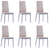 NNEVL Seven Piece Dining Set Cappuccino