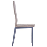 NNEVL Seven Piece Dining Set Cappuccino
