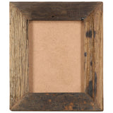 NNEVL Photo Frames 2 pcs 25x30 cm Solid Reclaimed Wood and Glass