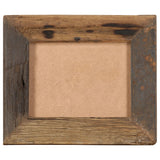 NNEVL Photo Frames 2 pcs 25x30 cm Solid Reclaimed Wood and Glass