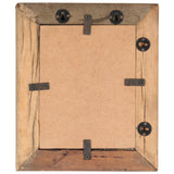 NNEVL Photo Frames 2 pcs 25x30 cm Solid Reclaimed Wood and Glass