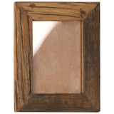 NNEVL Photo Frames 2 pcs 25x30 cm Solid Reclaimed Wood and Glass