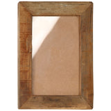 NNEVL Photo Frames 2 pcs 30x40 cm Solid Reclaimed Wood and Glass