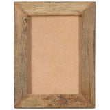 NNEVL Photo Frames 2 pcs 30x40 cm Solid Reclaimed Wood and Glass