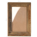 NNEVL Photo Frames 2 pcs 30x40 cm Solid Reclaimed Wood and Glass