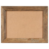 NNEVL Photo Frames 2 pcs 34x40 cm Solid Reclaimed Wood and Glass