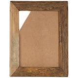 NNEVL Photo Frames 2 pcs 34x40 cm Solid Reclaimed Wood and Glass