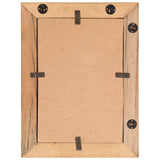 NNEVL Photo Frames 2 pcs 40x50 cm Solid Reclaimed Wood and Glass