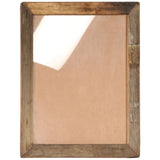 NNEVL Photo Frames 2 pcs 50x60 cm Solid Reclaimed Wood and Glass