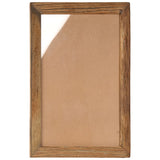 NNEVL Photo Frames 2 pcs 50x70 cm Solid Reclaimed Wood and Glass