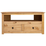 NNEVL Corner TV Cabinet 93x49x49 cm Solid Pine Panama Range
