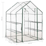 NNEVL Greenhouse with 8 Shelves 143x143x195 cm