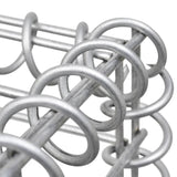 NNEVL Cube Gabion Raised Bed Steel Wire 30x30x30 cm