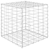 NNEVL Cube Gabion Raised Bed Steel Wire 50x50x50 cm