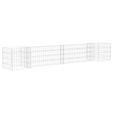 NNEVL H-Shaped Gabion Planter Steel Wire 260x40x40 cm
