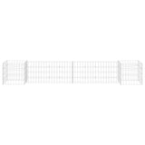 NNEVL H-Shaped Gabion Planter Steel Wire 260x40x40 cm