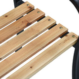 NNEVL Garden Bench 120 cm Wood