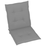 NNEVL Garden Chair Cushions 2 pcs Grey 100x50x3 cm