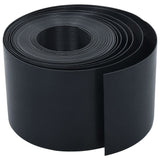 NNEVL Garden Edging Black 10 m 15 cm PE