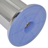 NNEVL Round Sofa Legs 8 pcs Chrome 60 mm