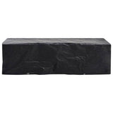 NNEVL Garden Sunlounger Cover 2 pcs 8 Eyelets 218x77x55 cm