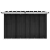 NNEVL Garden Storage Box Anthracite 109x67x65 cm