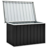 NNEVL Garden Storage Box Anthracite 109x67x65 cm
