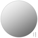 NNEVL Wall Mirrors 2 pcs 40 cm Round Glass