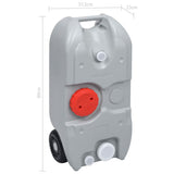 NNEVL Wheeled Water Tank for Camping 40 L Grey