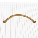 NNEVL Bamboo Storage Boxes 4 pcs White