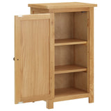 NNEVL Cupboard 45x32x85 cm Solid Oak Wood