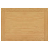 NNEVL Cupboard 45x32x85 cm Solid Oak Wood