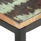 NNEVL Side Table 40x40x35 cm Solid Reclaimed Wood