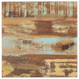 NNEVL Side Table 40x40x35 cm Solid Reclaimed Wood