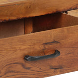 NNEVL Highboard 118x30x200 cm Solid Reclaimed Wood