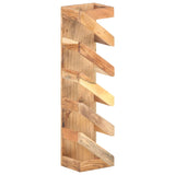 NNEVL Wine Rack for 5 Bottles Solid Acacia Wood