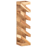 NNEVL Wine Rack for 5 Bottles Solid Acacia Wood