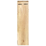 NNEVL Wine Rack for 5 Bottles Solid Mango Wood
