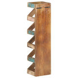 NNEVL Wine Rack for 5 Bottles Solid Reclaimed Wood