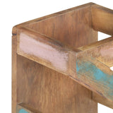 NNEVL Wine Rack for 5 Bottles Solid Reclaimed Wood