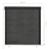 NNEVL Outdoor Roller Blind 80x140 cm Anthracite