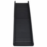 NNEVL Folding Dog Ramp Black 155.5x40x15.5 cm