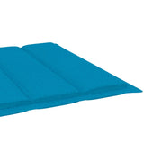 NNEVL Sun Lounger Cushion Blue 200x60x3 cm Fabric